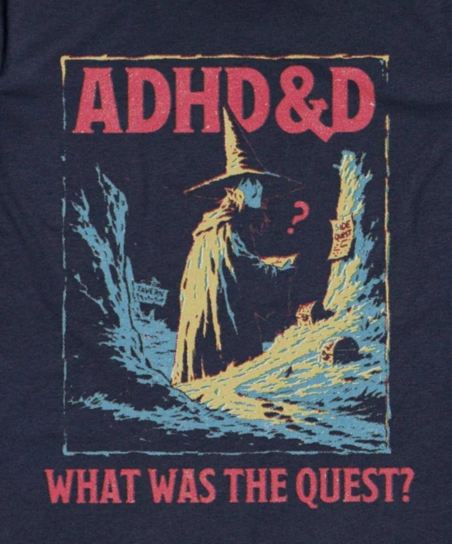 Волшебник из AD&D забыл, каким был квест, и пытается вспомнить цель приключения