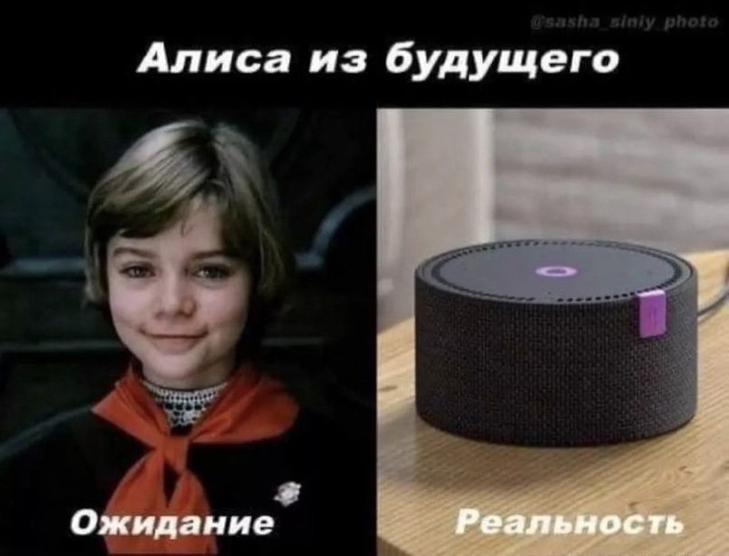 Алиса из будущего Ожидание и реальность: как выглядит Алиса из будущего в меме.