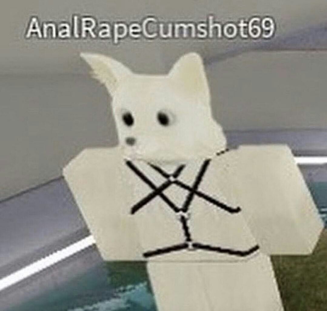 AnalRapCumshot69 Персонаж Roblox с ником AnalRapCumshot69
