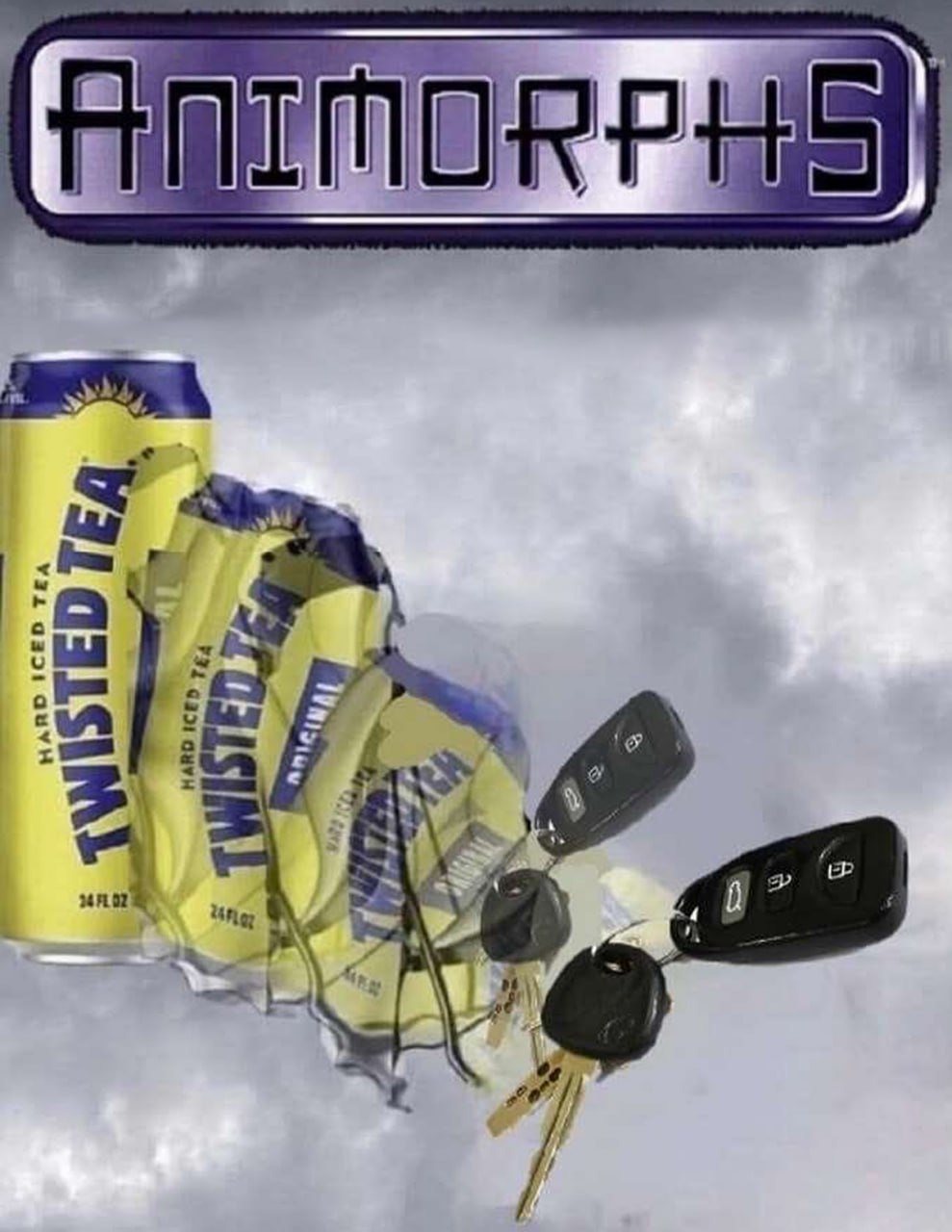 Аниморфы Twisted Tea Аниморфы банка Twisted Tea превращается в ключи от машины