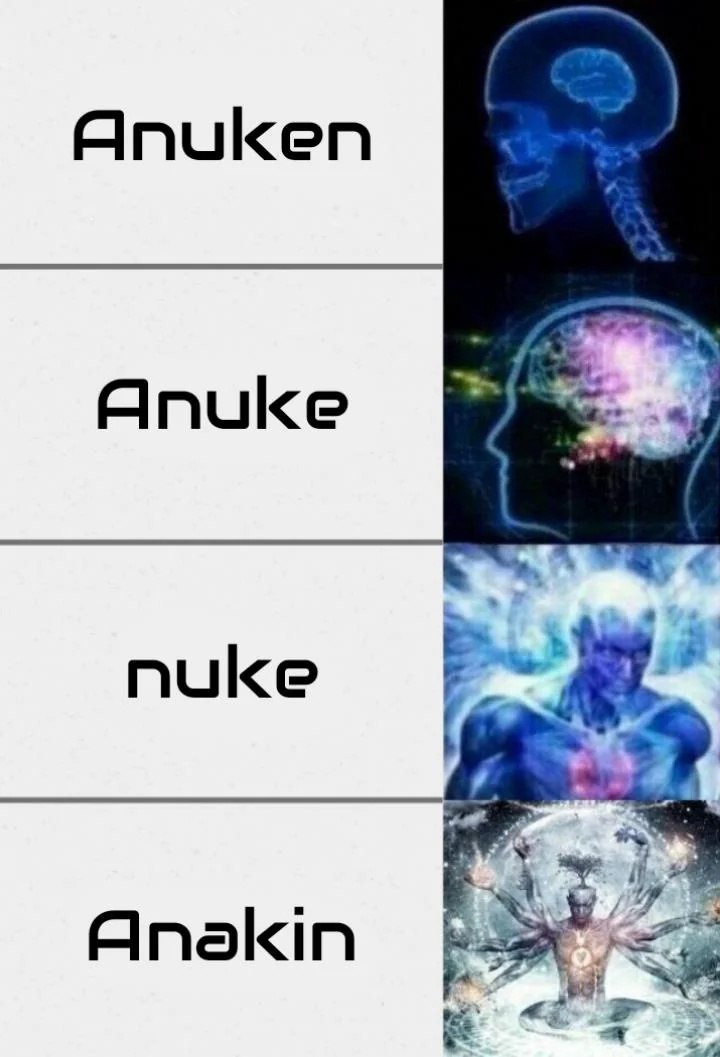 Эволюция от Anuken до Anakin: чем меньше букв, тем мощнее становится образ