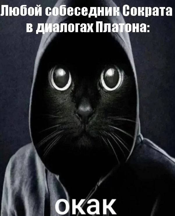 Любой собеседник Сократа Любой собеседник Сократа в диалогах Платона такой: окак