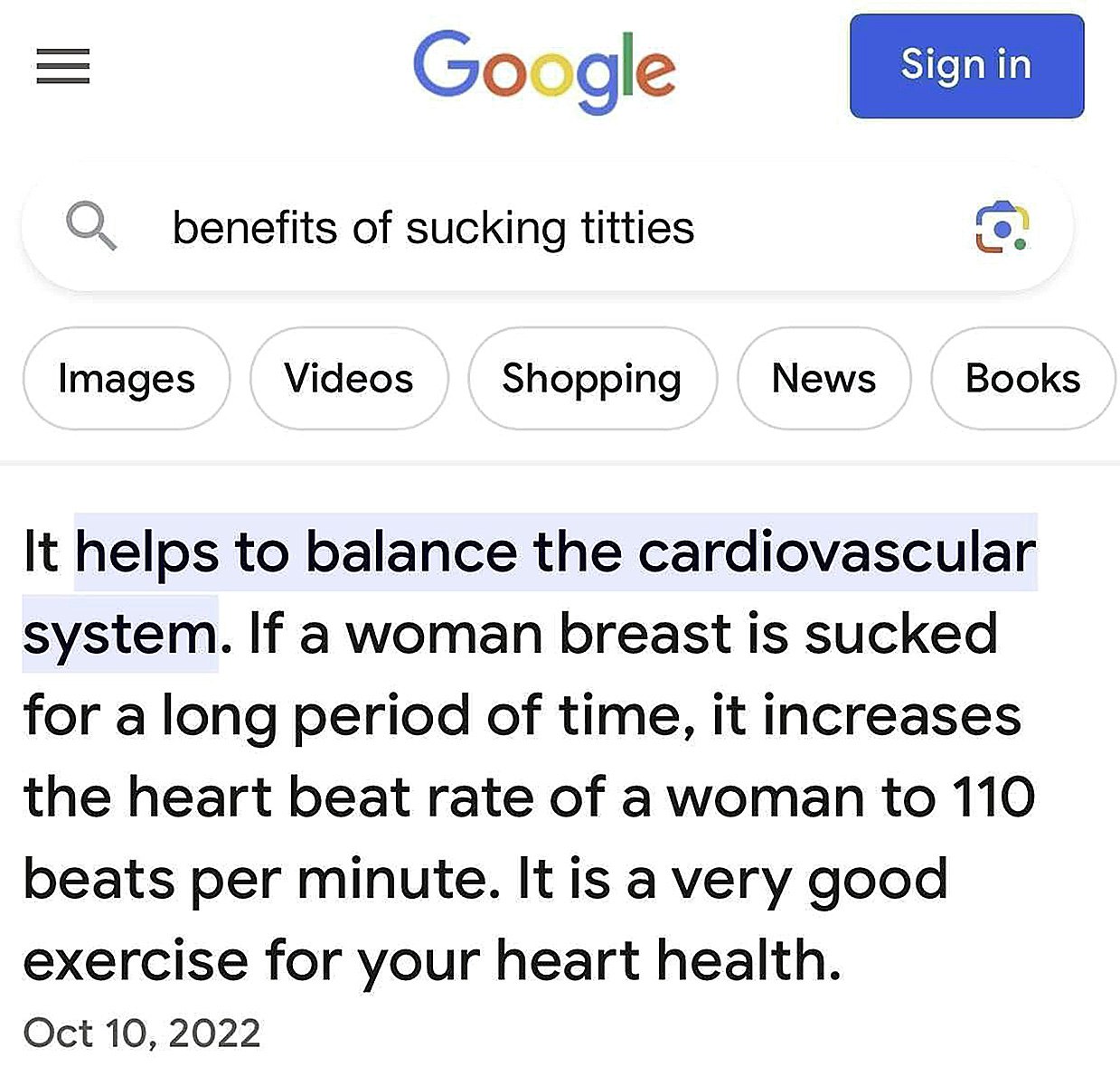 Benefits of sucking titties Польза от сосания сисек