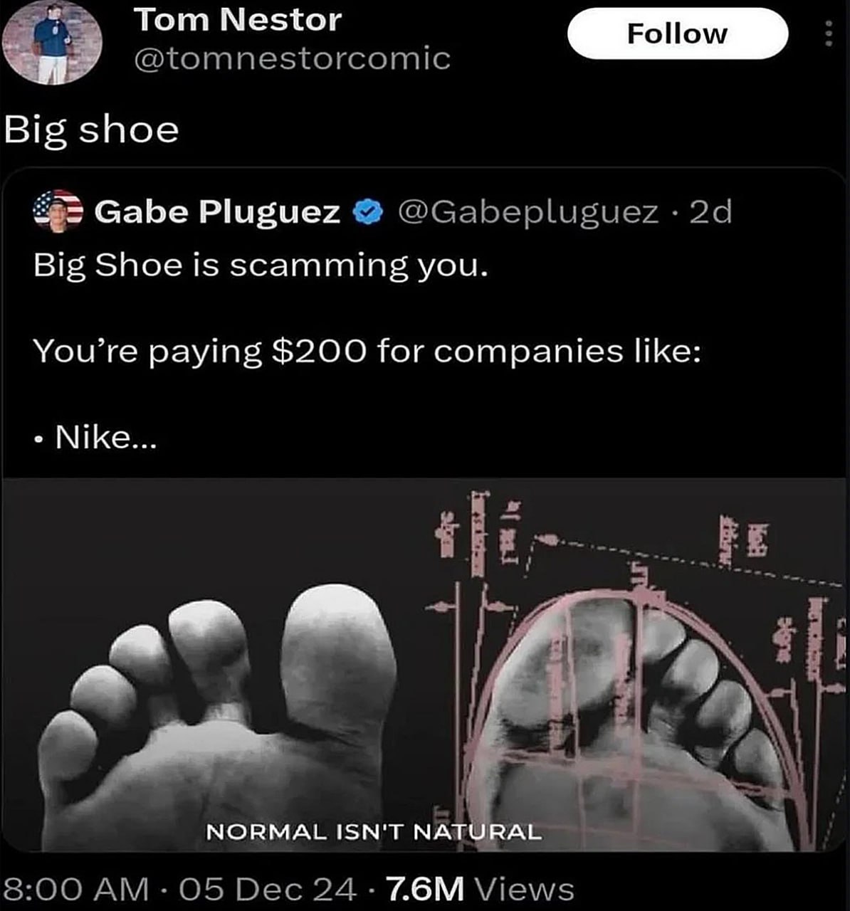 Big shoe is scamming you Big shoe is scamming you