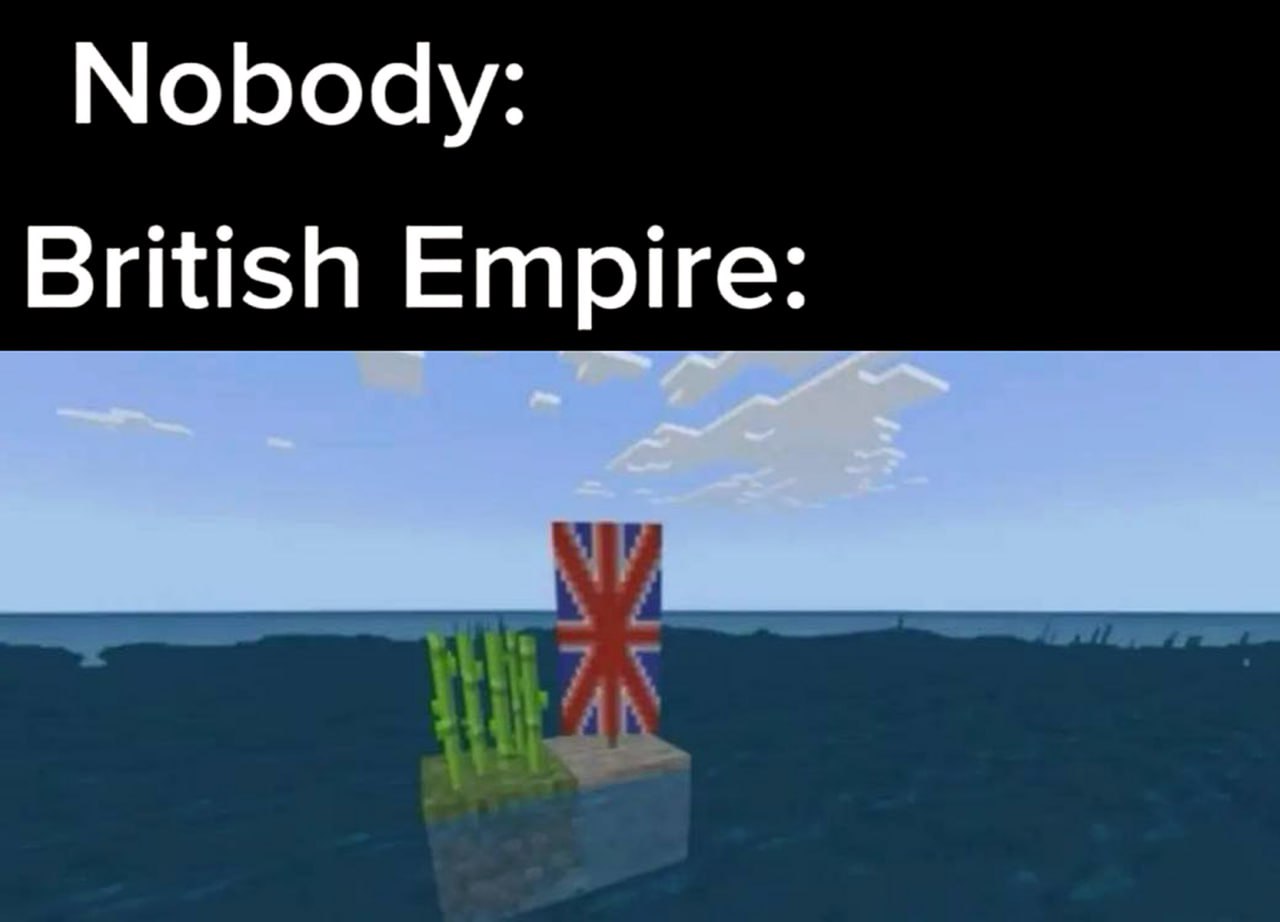 Nobody British empire Британская империя в Майнкрафте