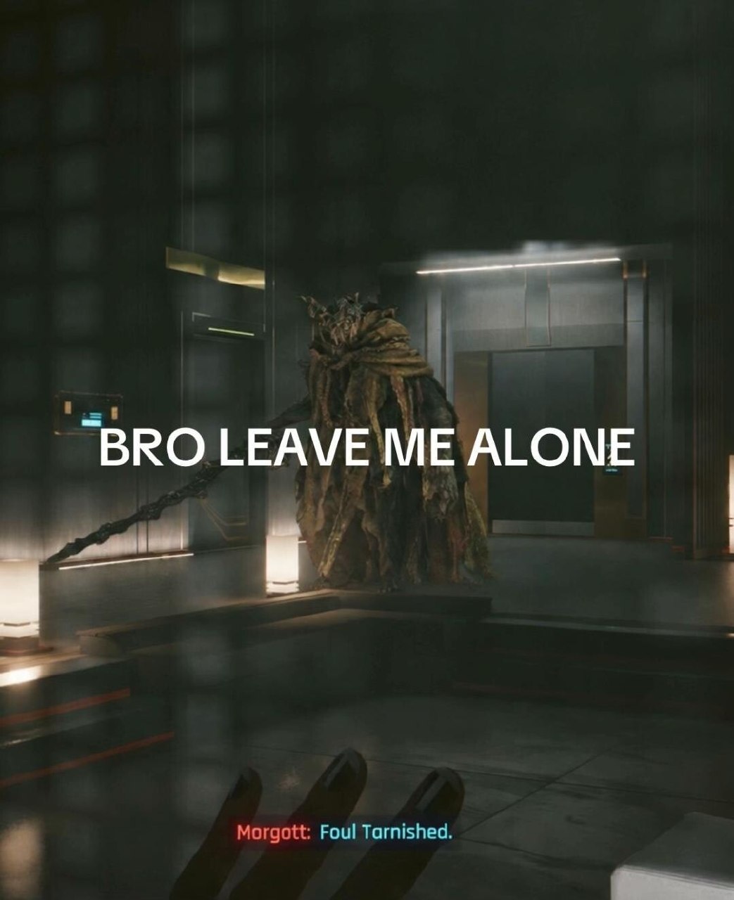 Мрачный Морготт просит оставить его в покое: «Bro leave me alone»