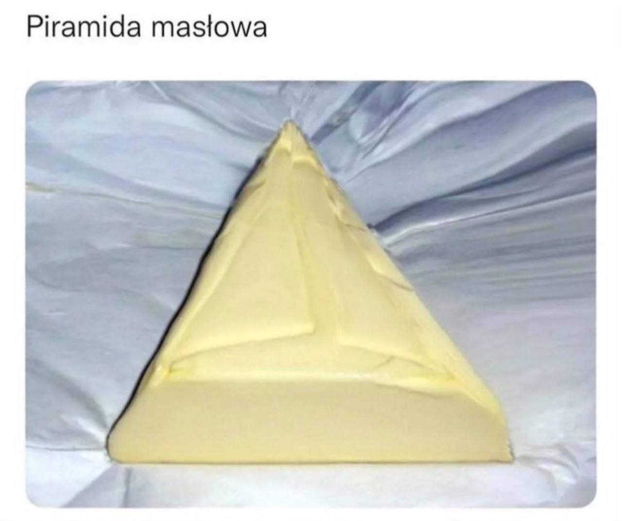 Масловая пирамида Масловая пирамида - забавная игра слов с пирамидой Маслоу