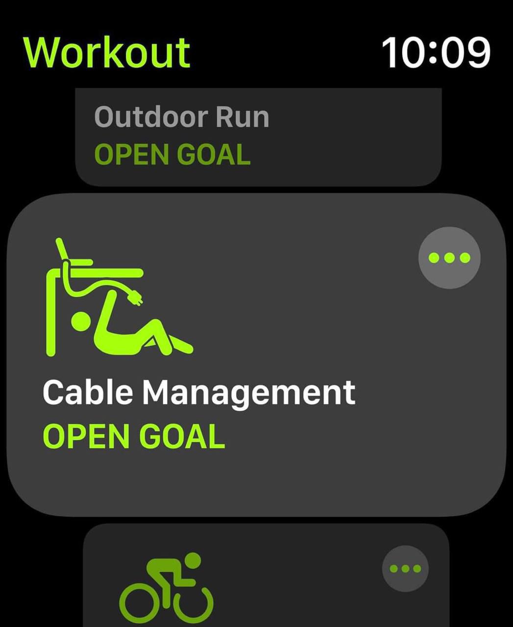 Cable Management Workout Мем "Cable Management" как тренировка на фитнес-трекере