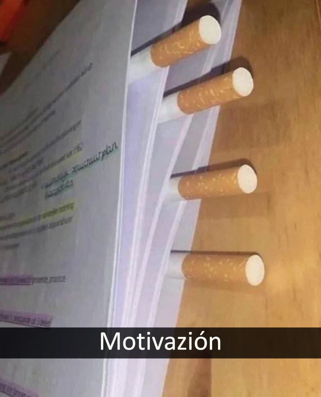 Motivazión Сигареты как закладки в книге