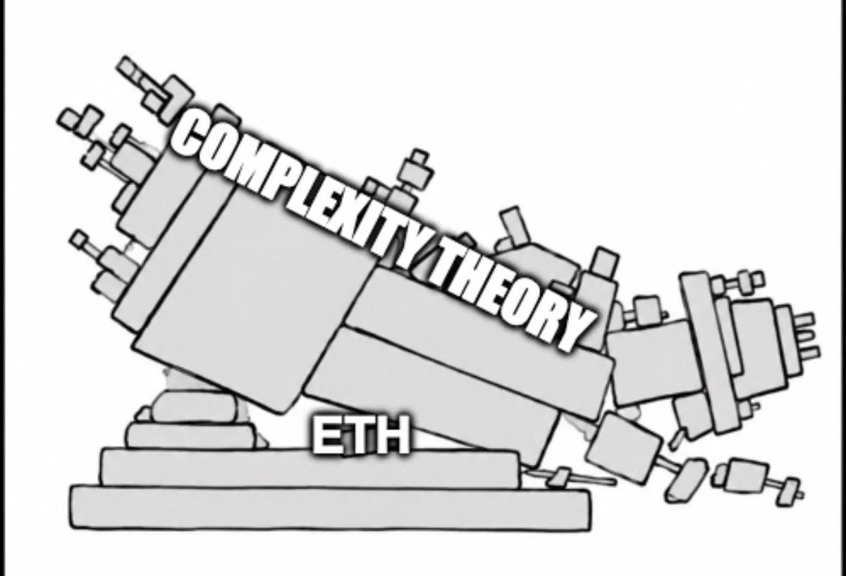 Теория вычислительной сложности рушится под тяжестью ETH — экспоненциальной временной гипотезы.