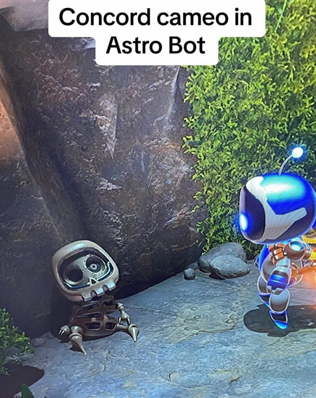 Concord cameo in Astro Bot Отсылка к Конкорду в игре Astro Bot