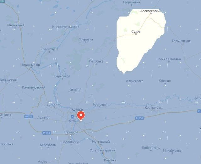 Сухое на карте Сухая область на карте Омской области