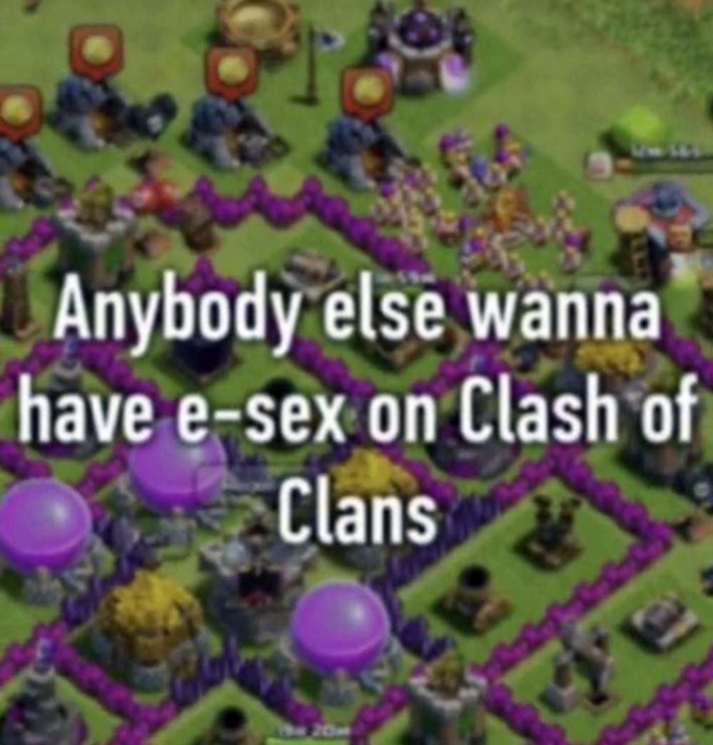 E-sex в Clash of Clans E-sex в Clash of Clans
