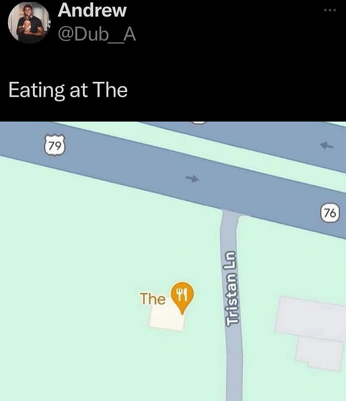 Eating at The Ем в ресторане "The"