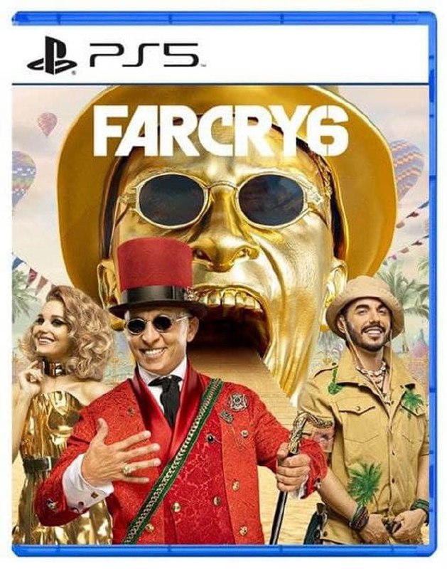 Фар Край 6 обложка PS5 Обложка игры Far Cry 6 для PlayStation 5