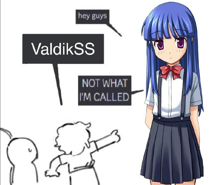 Девочку зовут не Valdikss Девочка говорит, что её зовут не ValdikSS