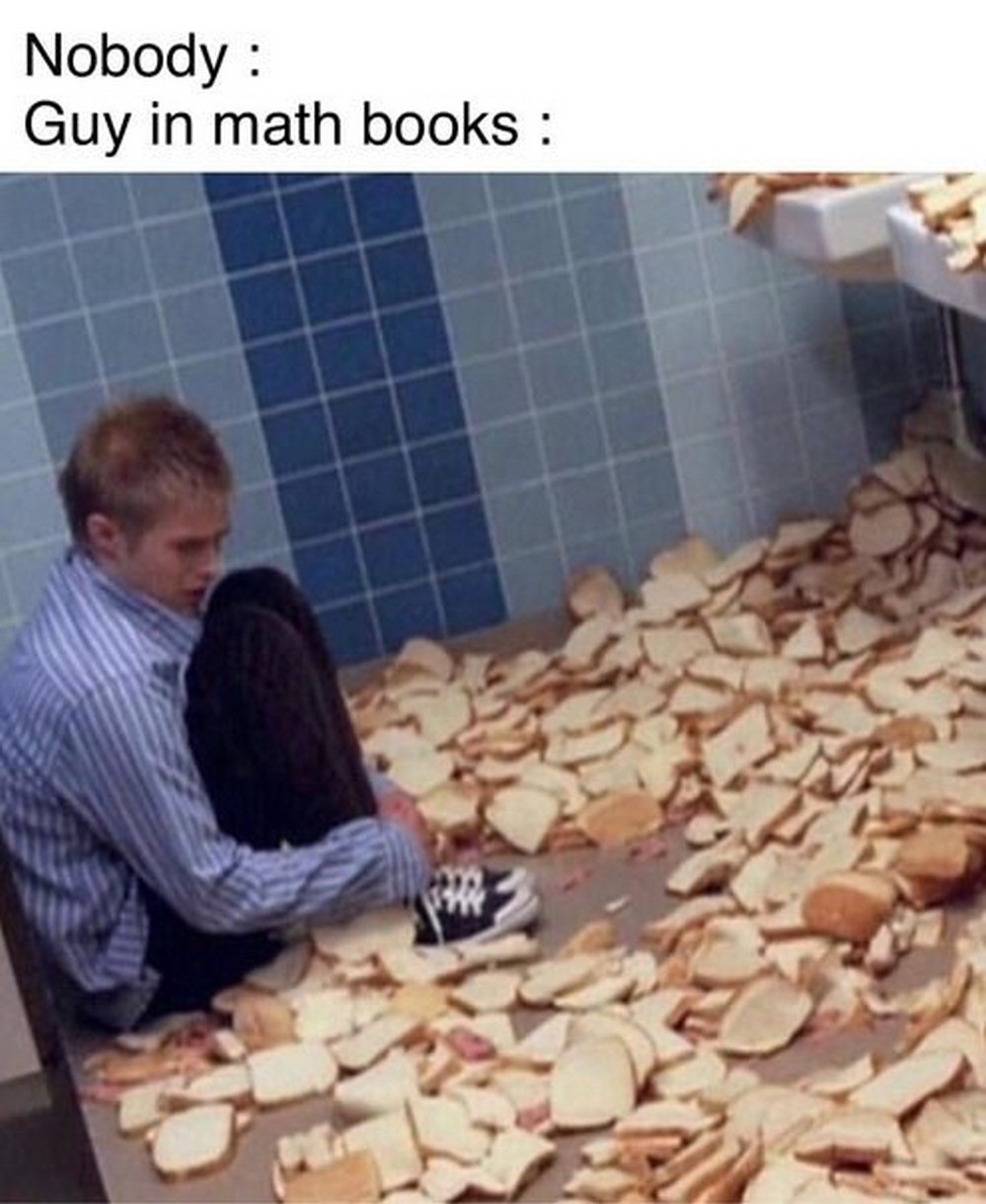 Nobody: Guy in math books Nobody: Guy in math books