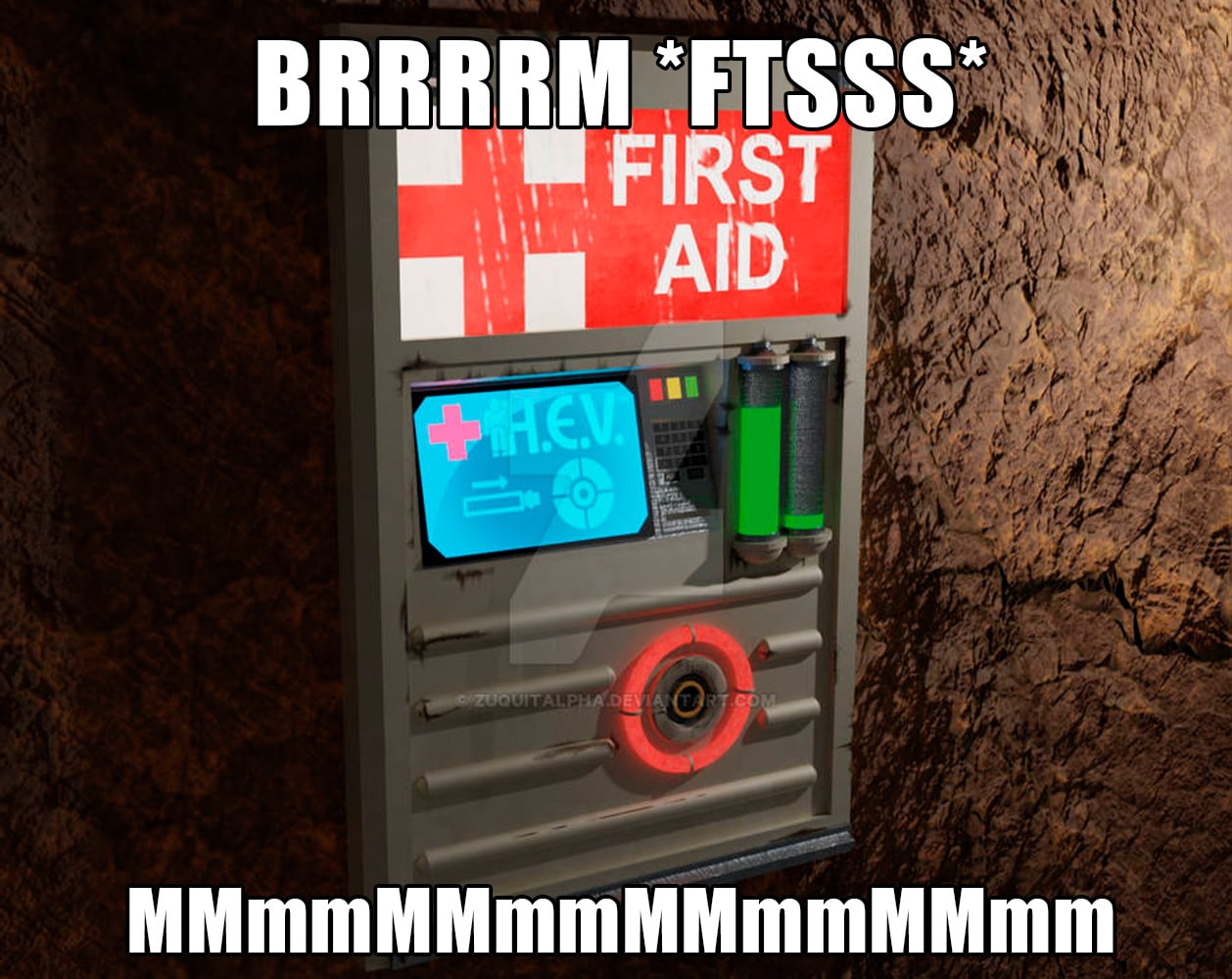 Аптечка Half-Life Аптечка из Half-Life на стене со звуками BRRRRM *FTSSS* и MmmmmmMMmmmmMmmm