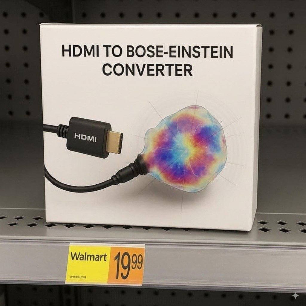 HDMI to Bose-Einstein converter Конвертер HDMI в конденсат Бозе-Эйнштейна