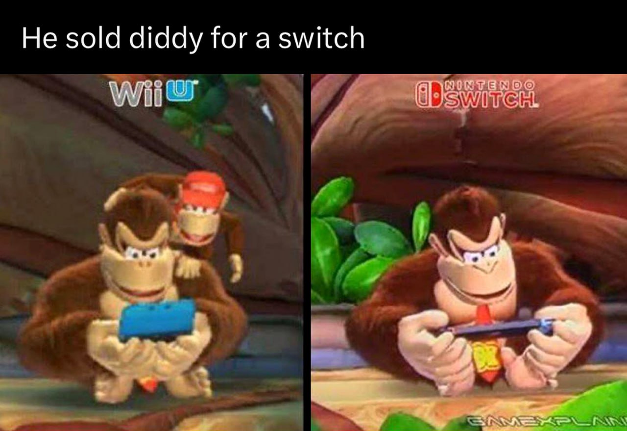 Он продал Дидди ради Switch Донки Конг продал Дидди ради Nintendo Switch