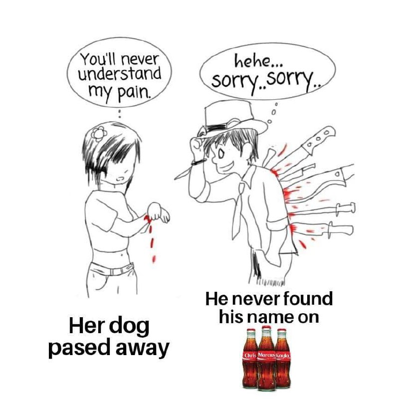 Hehe sorry sorry Мем про девушку и парня, который «хе-хе, извините»