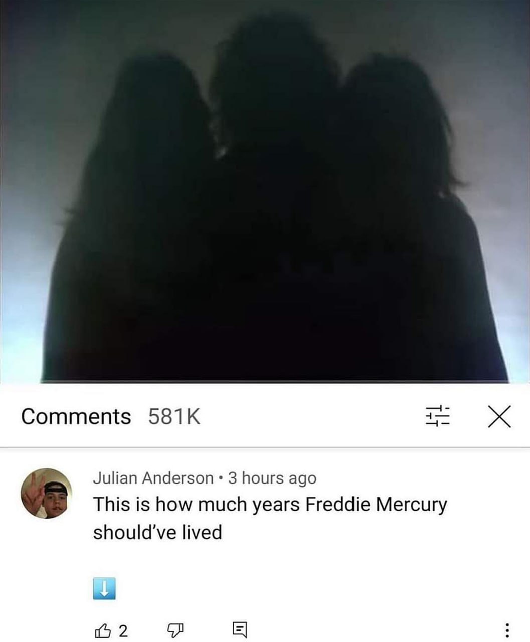 This is how much years Freddie Mercury should've lived Сколько лет должен был прожить Фредди Меркьюри