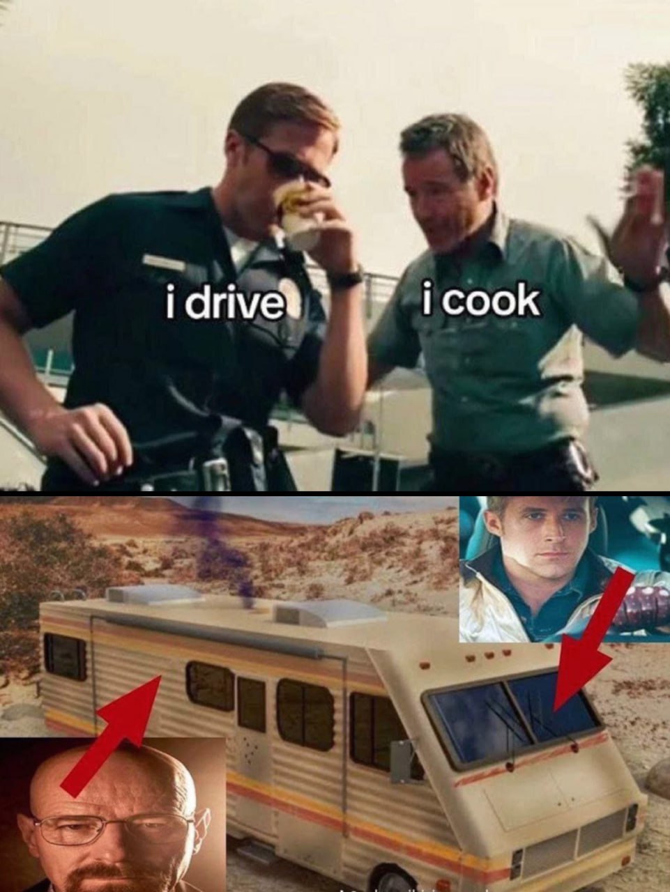 I drive i cook Я вожу, я готовлю