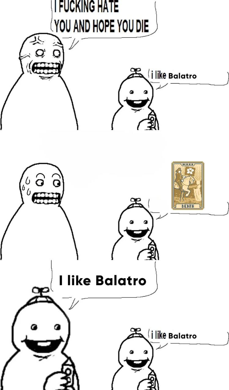 I like Balatro Я люблю Балатру