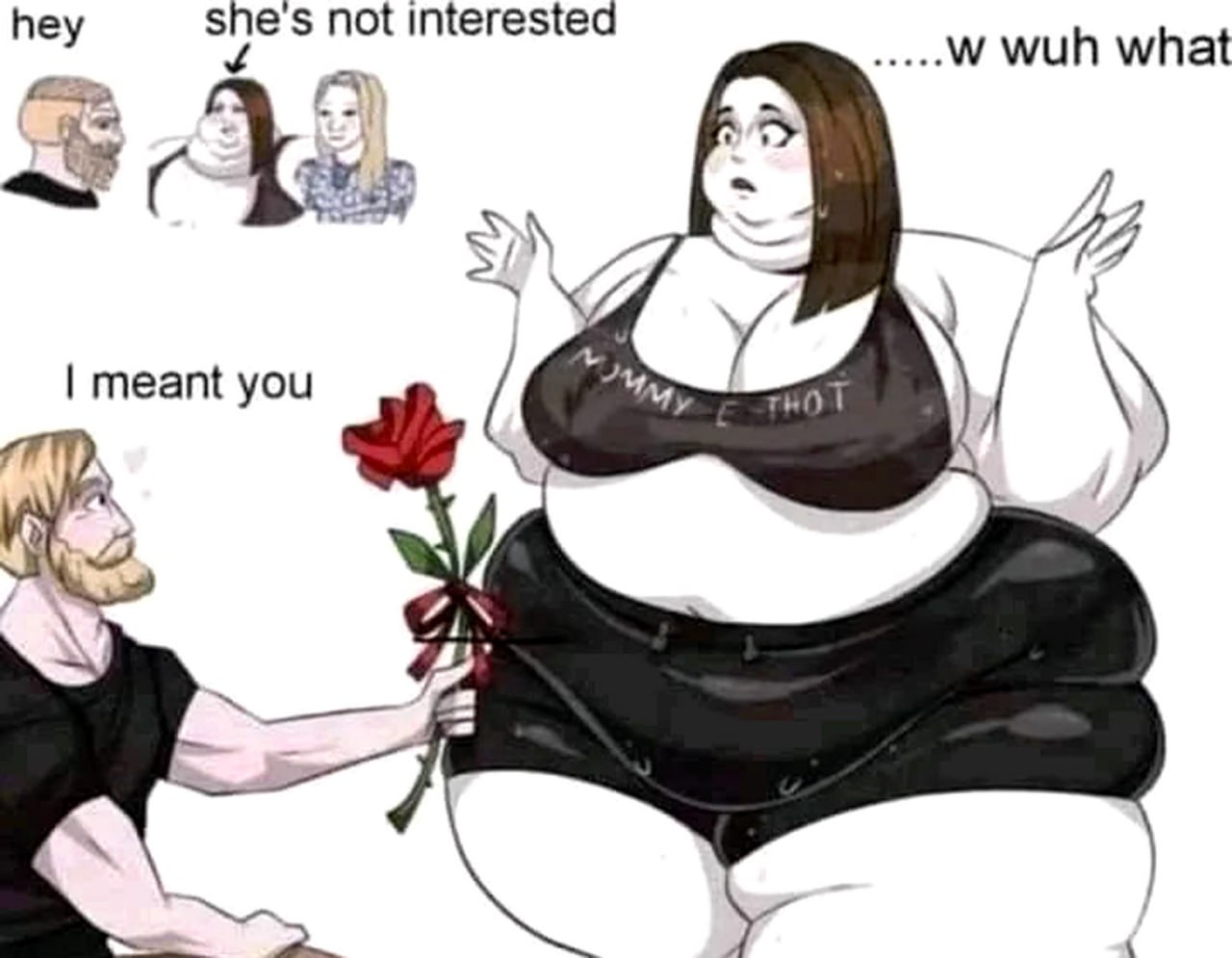 I meant you Mommy E-Thot Мем про I meant you Mommy E-Thot