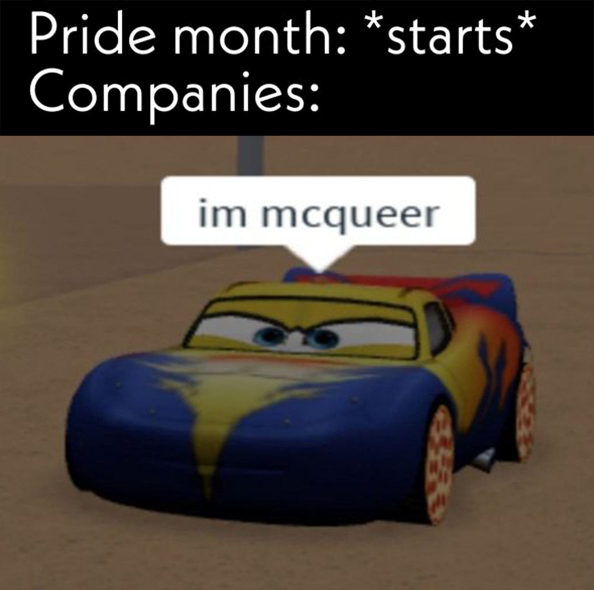 Pride month starts, Companies: im mcqueer Месяц гордости начинается, Компании: я макквир