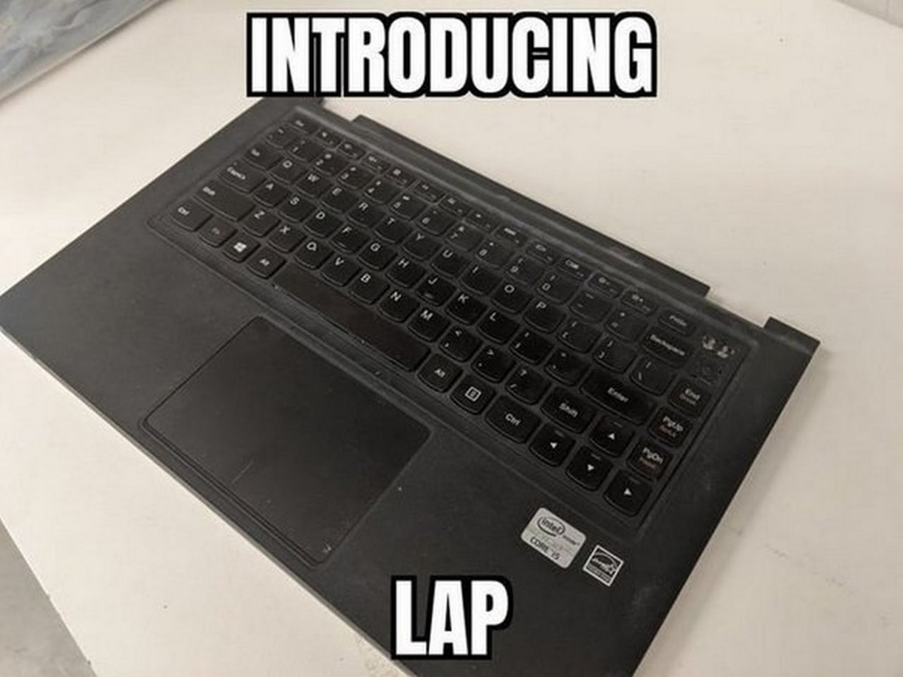 Introducing lap Знакомство с «лэп» — ноутбуком без экрана