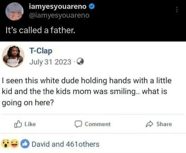 It's called a father Мем про "It's called a father" и непонимание роли отца