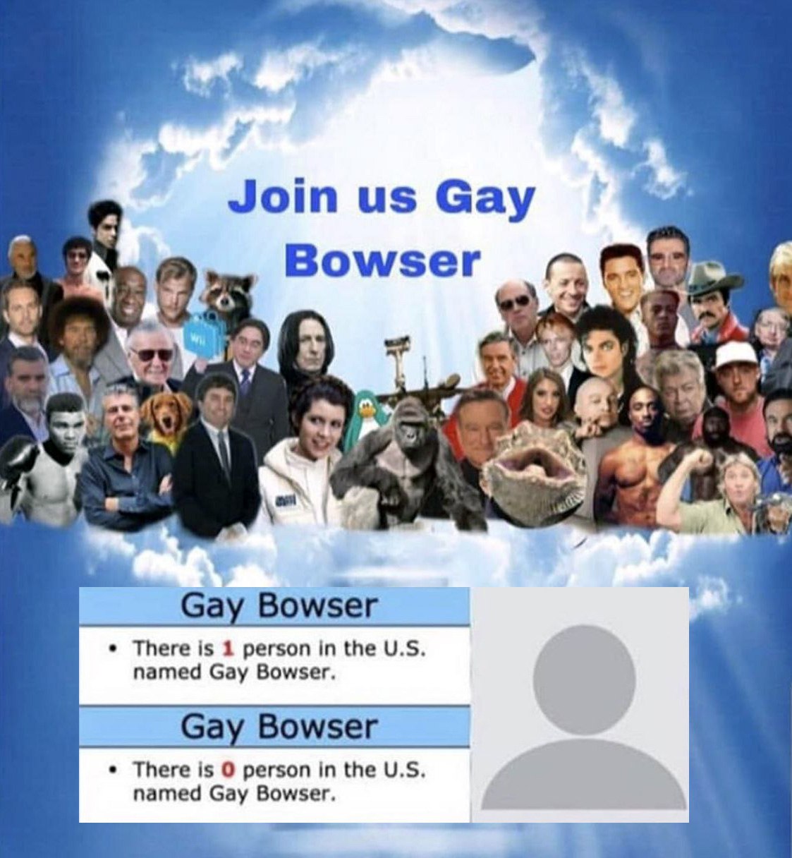 Join us Gay Bowser Присоединяйся к нам, Гей Боузер