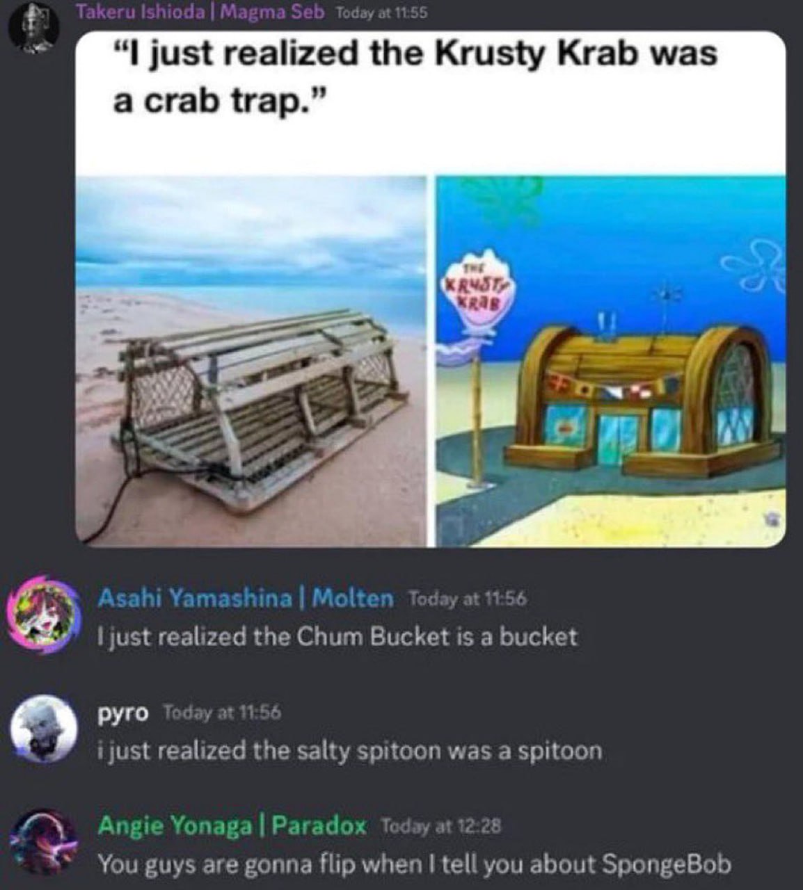 Krusty Krab был ловушкой для крабов Крабсбургер из «Красти Краб» на самом деле выглядит как ловушка для крабов