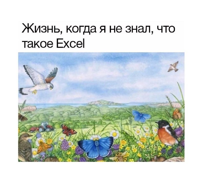 Жизнь, когда я не знал, что такое Excel Жизнь, когда не знал, что такое Эксель