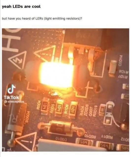 Light Emitting Resistors Светоизлучающие резисторы (LER)
