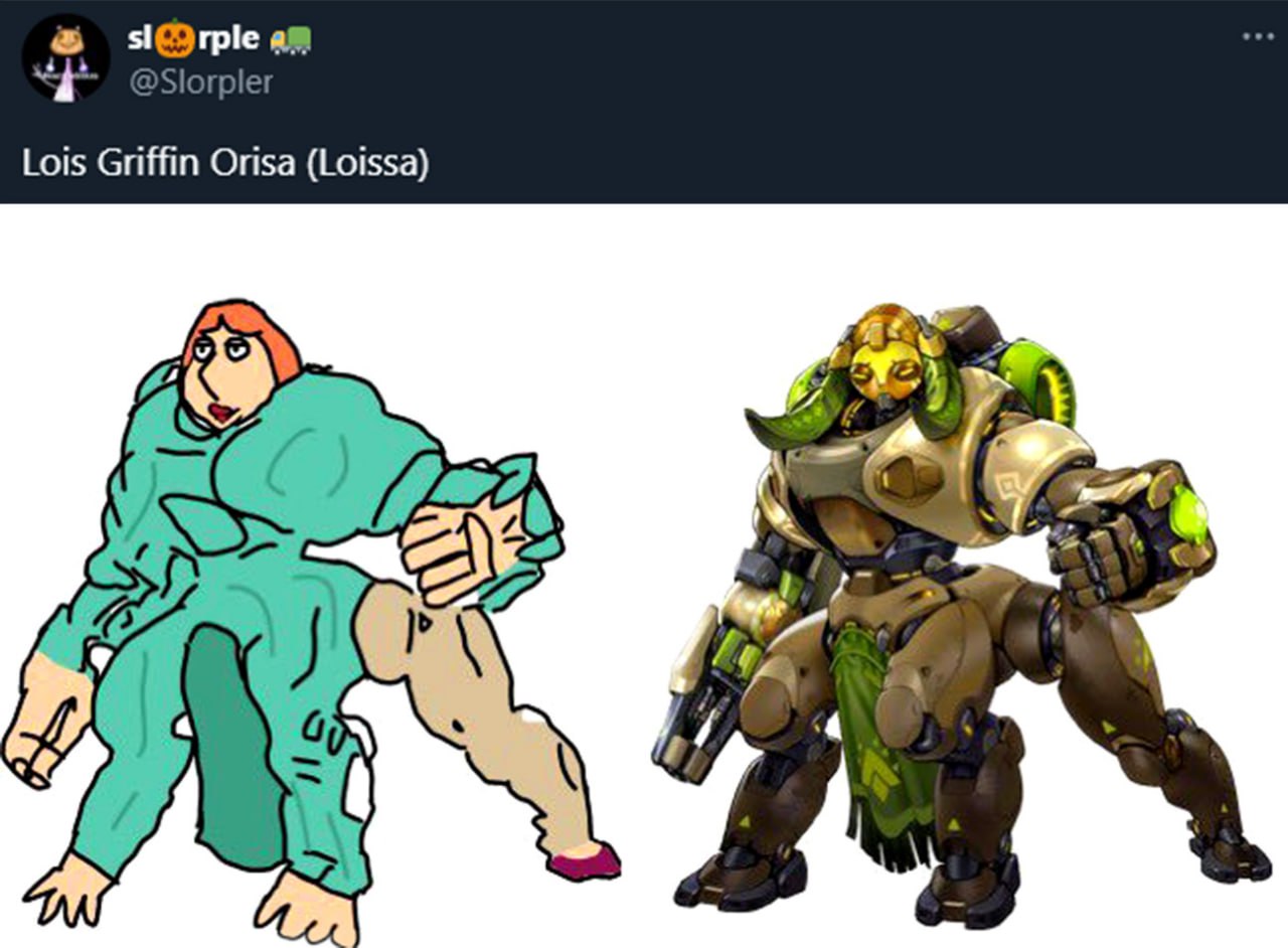 Lois Griffin Orisa (Loissa) Лois Гриффин Ориса (Лоисса)