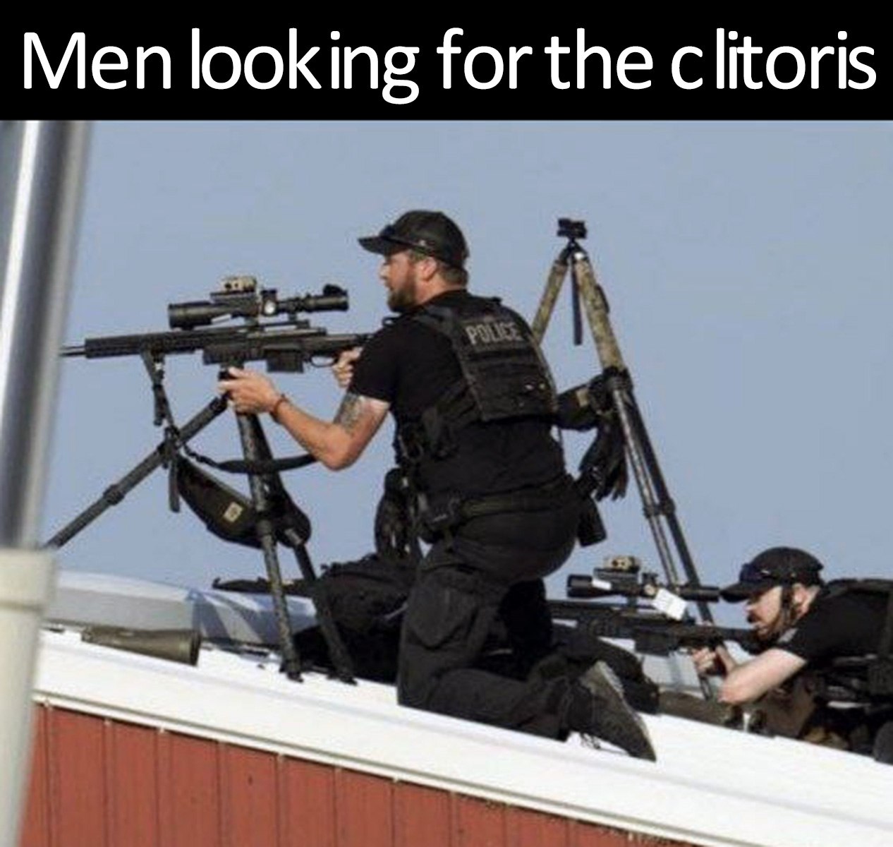 Men looking for the clitoris Мужчины ищут клитор