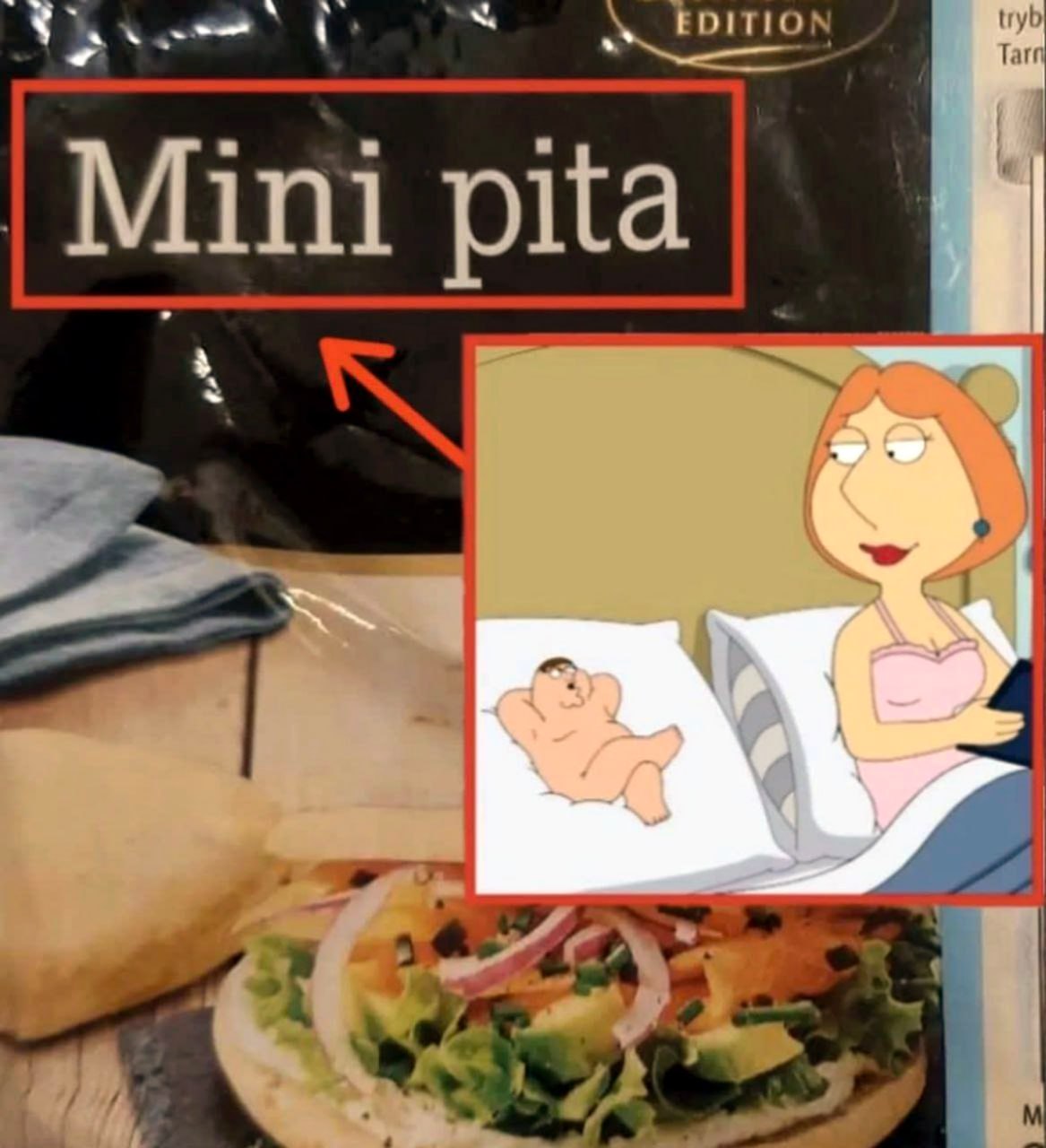 Mini pita Mini pita мем с Питером и Лоис Гриффинами