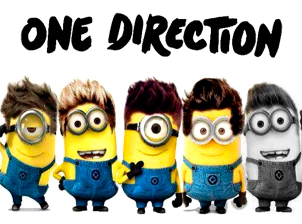Миньоны One Direction Миньоны, переодетые в участников группы One Direction