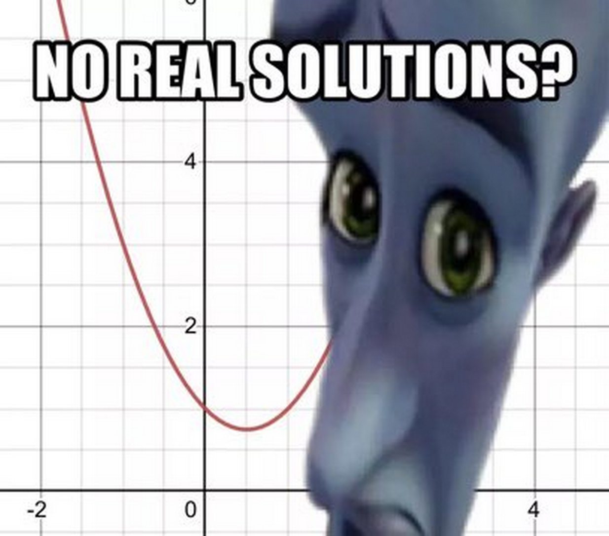 No real solutions Мегамозг и график без реальных решений