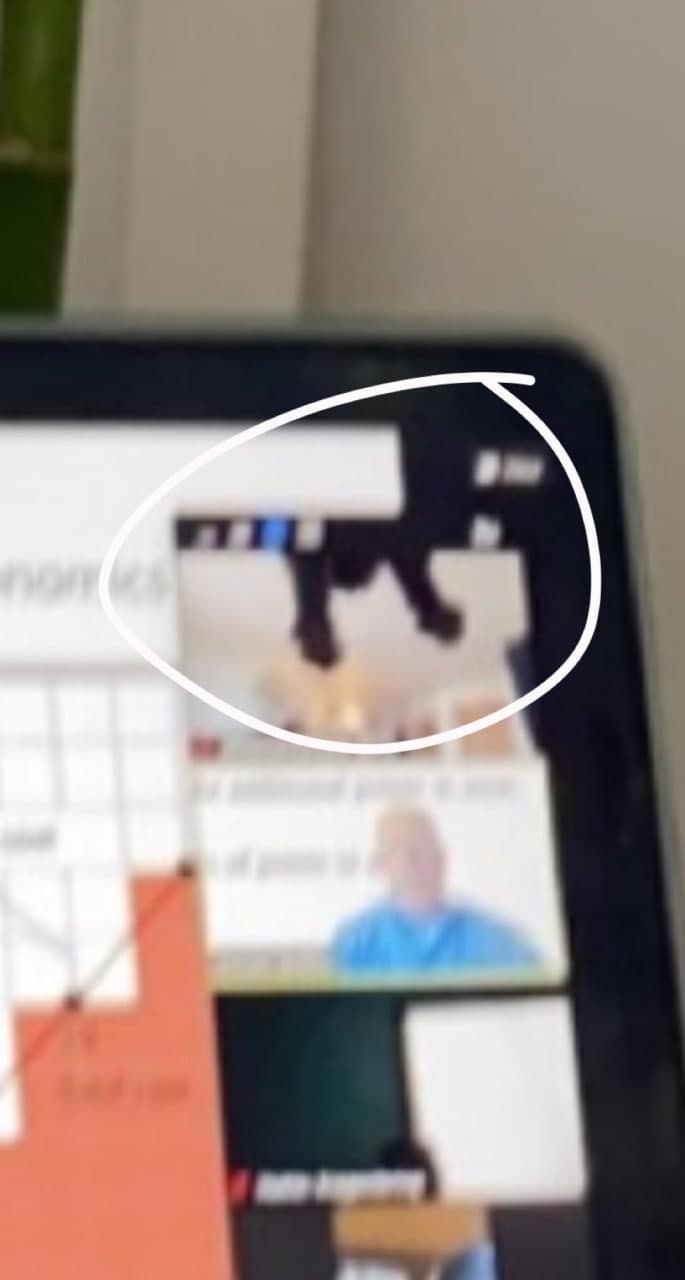 Ноги в Zoom Мем с ногами висящими в Zoom, когда кто-то забыл выключить камеру и положил ноги на стол во время онлайн-конференции