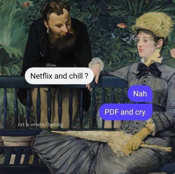 Pdf and cry Мем с предложением почитать пдф вместо нетфликса