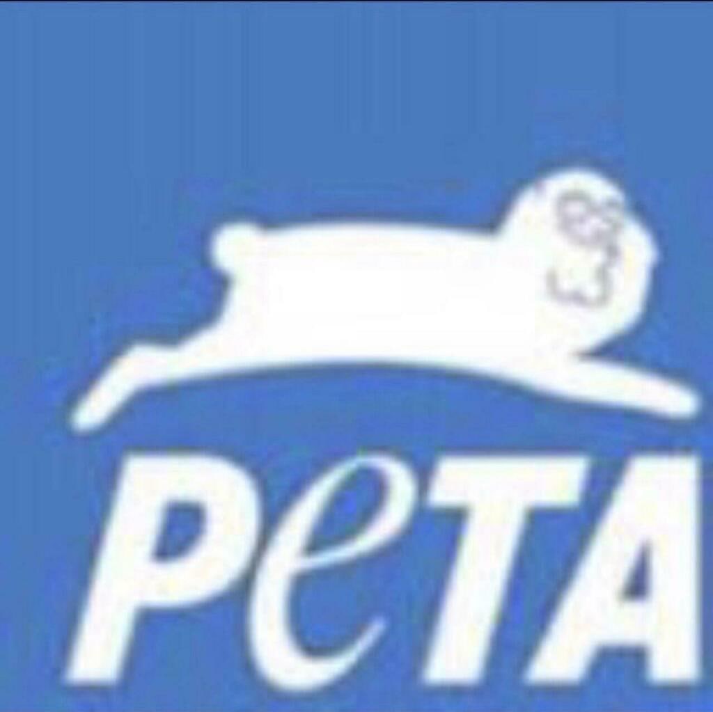 PETA с Гриффином Мем с логотипом PETA, где вместо кролика изображен Питер Гриффин из "Гриффинов".