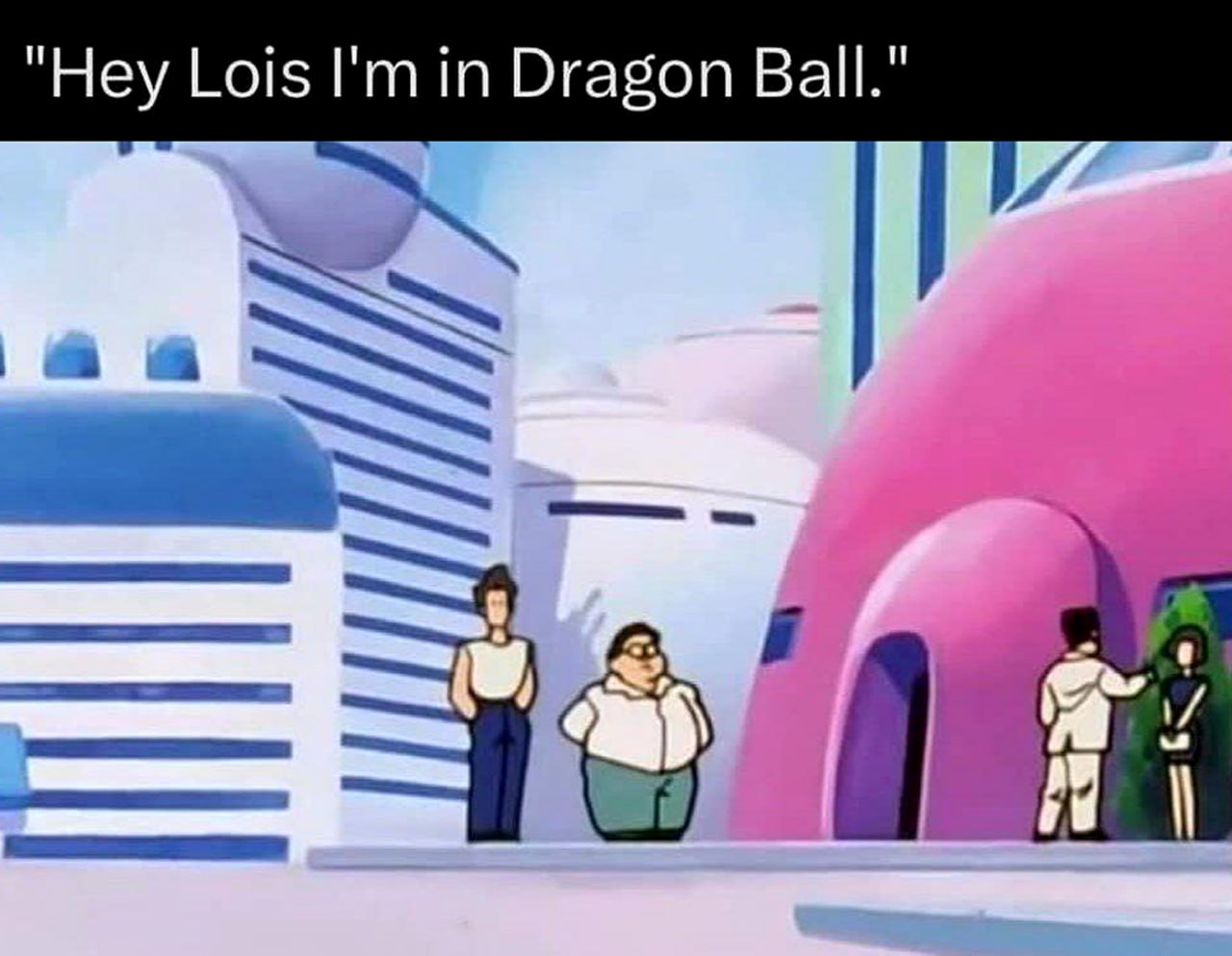 Питер Гриффин в Dragon Ball Питер Гриффин в мире аниме Dragon Ball