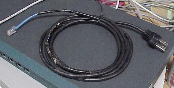 Кабель питания RJ45 Самодельный кабель питания с разъемом RJ45 на конце