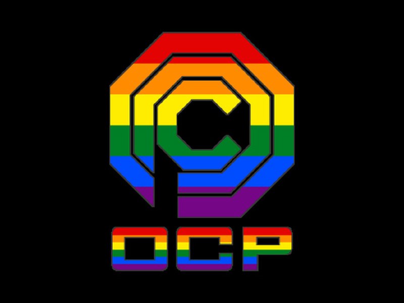 Радужный логотип OCP Логотип OCP в цветах радуги