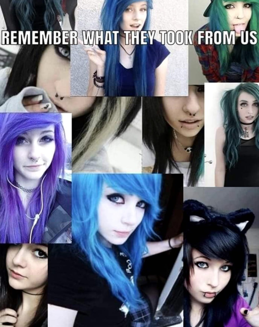 Remember what they took from us Remember what they took from us эмо девушки