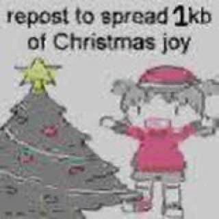 Repost to spread 1kb of Christmas joy Мем с призывом репостнуть 1кб рождественской радости