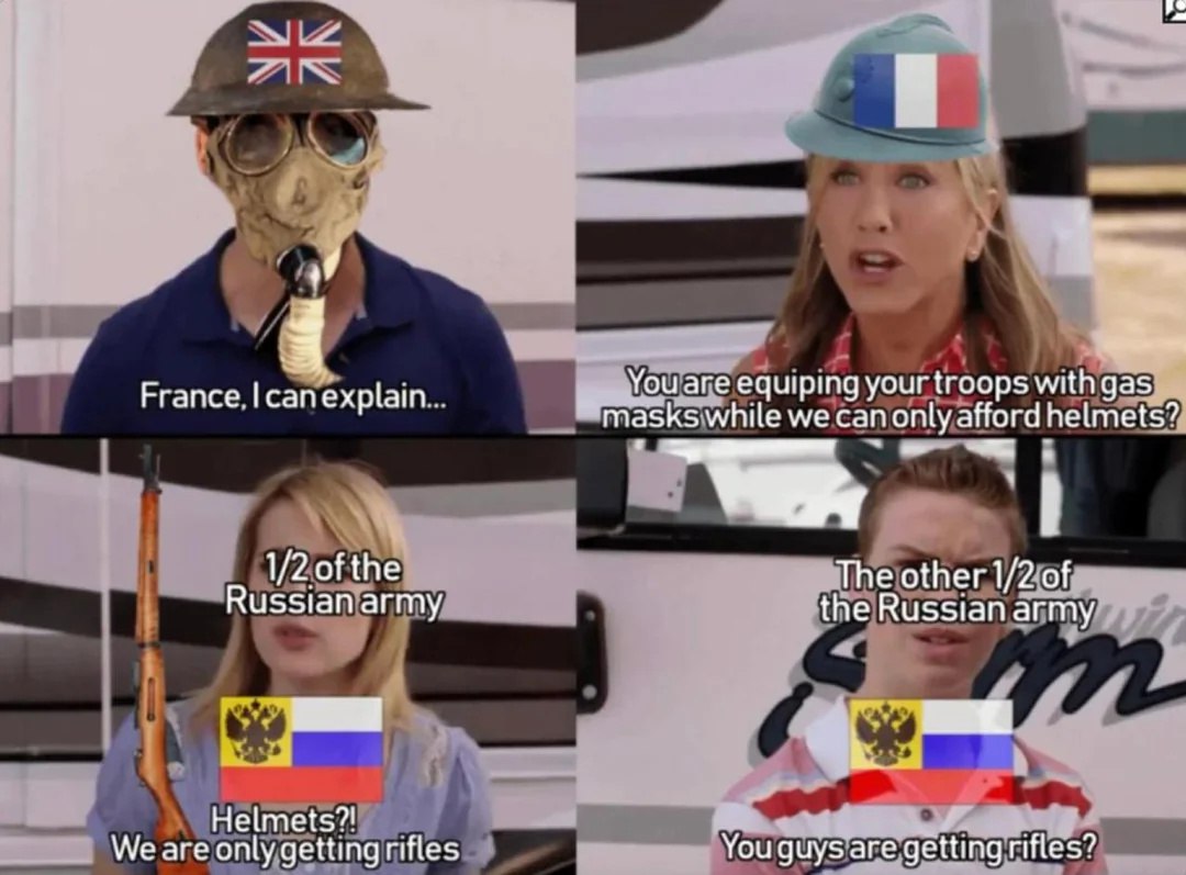 Британия, Франция и Россия во время Первой мировой войны